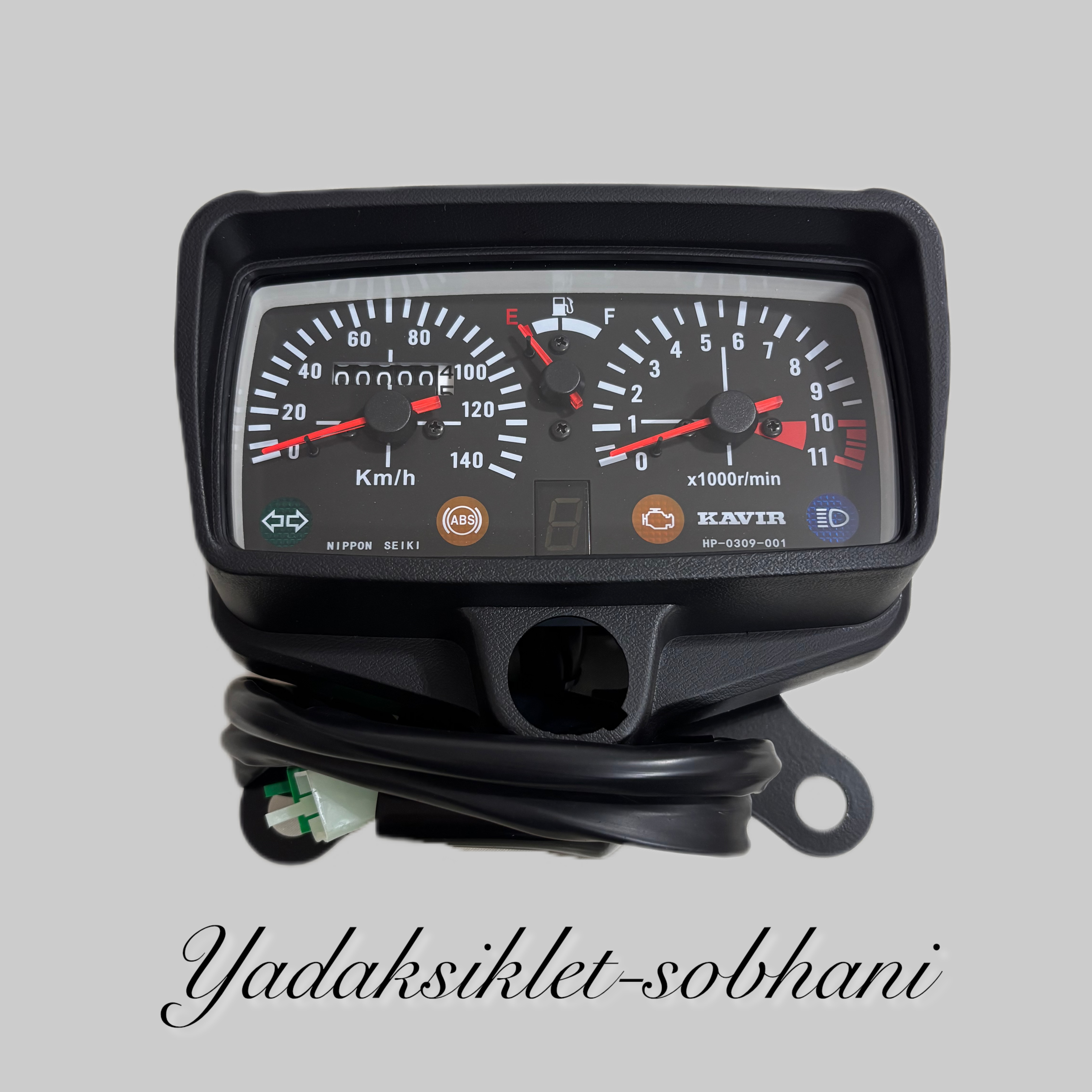 کیلومترموتورسیکلت هوندا انژکتور کویر ABS دار دقیق و بادوام